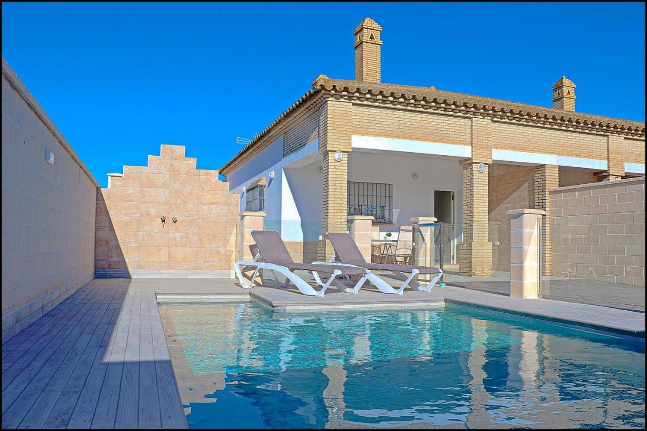 Chalet Penuelas Con Piscina Conil De La Frontera Εξωτερικό φωτογραφία